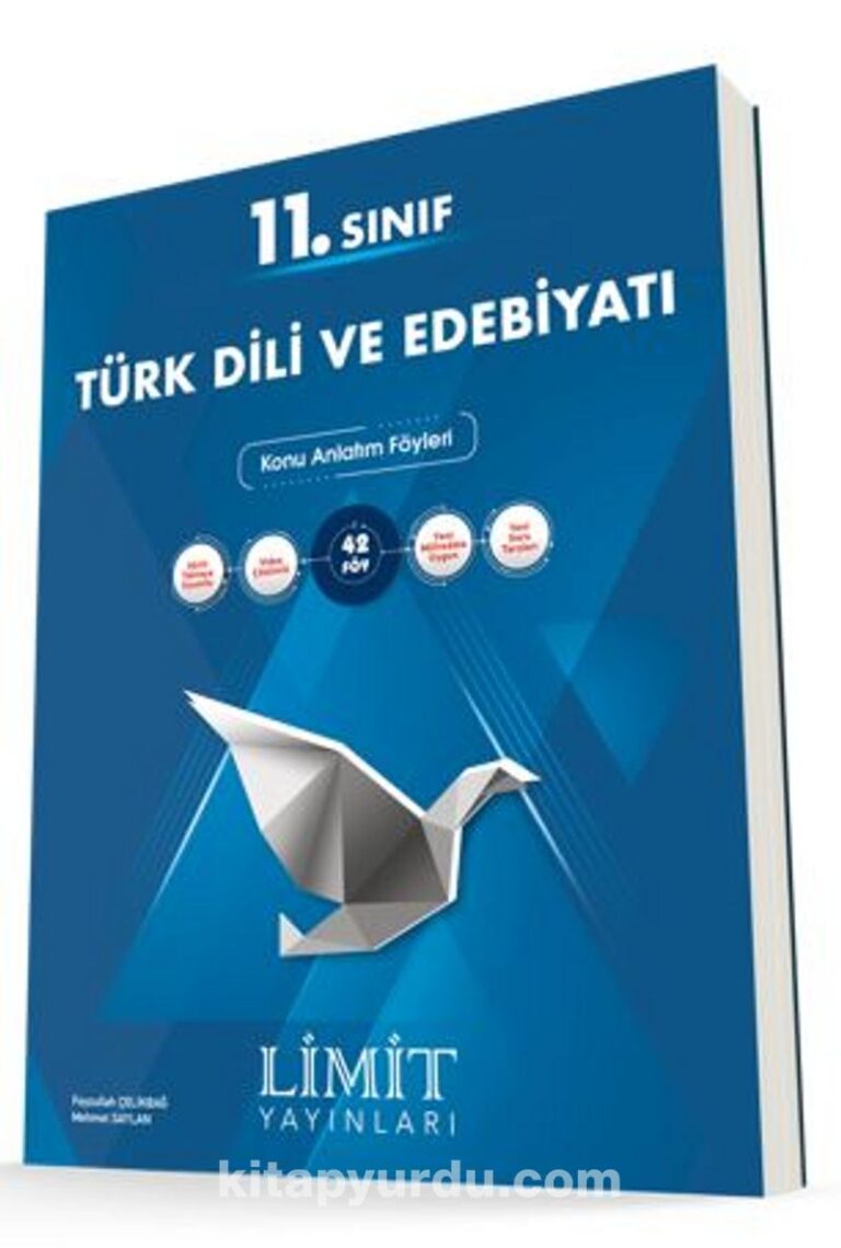 11.Sınıf Türk Dili Ve Edebiyatı Konu Anlatım Föyleri Pdf İndir - LİMİT YAYINLARI Pdf İndir