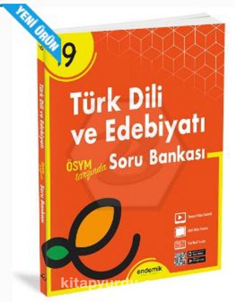 9.Sınıf Türk Dili ve Edebiyatı Soru Bankası Pdf İndir - ENDEMİK YAYINLARI Pdf İndir