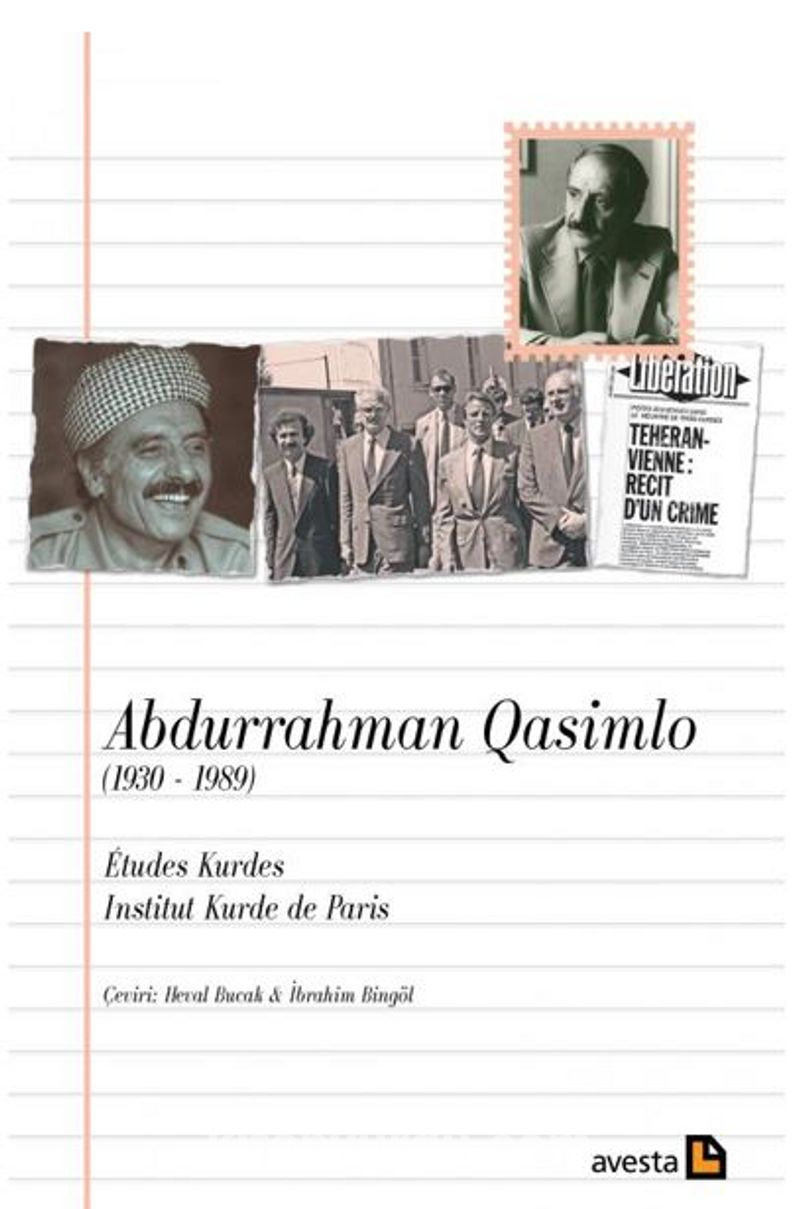 Abdurrahman Qasimlo (1930 - 1989) Pdf İndir - AVESTA BASIN YAYIN Pdf İndir