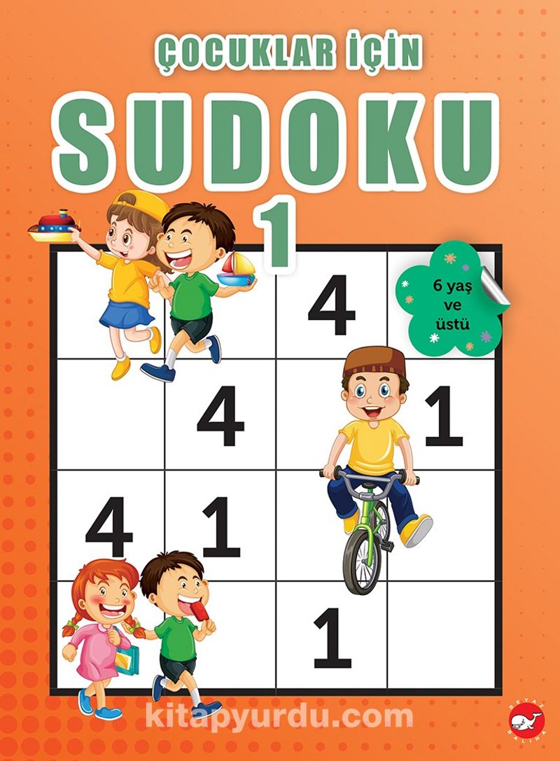 Çocuklar Için Sudoku 1 Pdf İndir - BEYAZ BALİNA YAYINLARI Pdf İndir