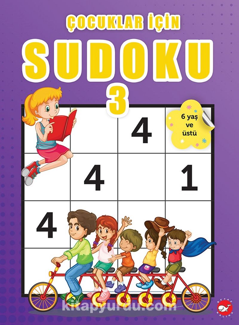 Çocuklar Için Sudoku 3 Pdf İndir - BEYAZ BALİNA YAYINLARI Pdf İndir