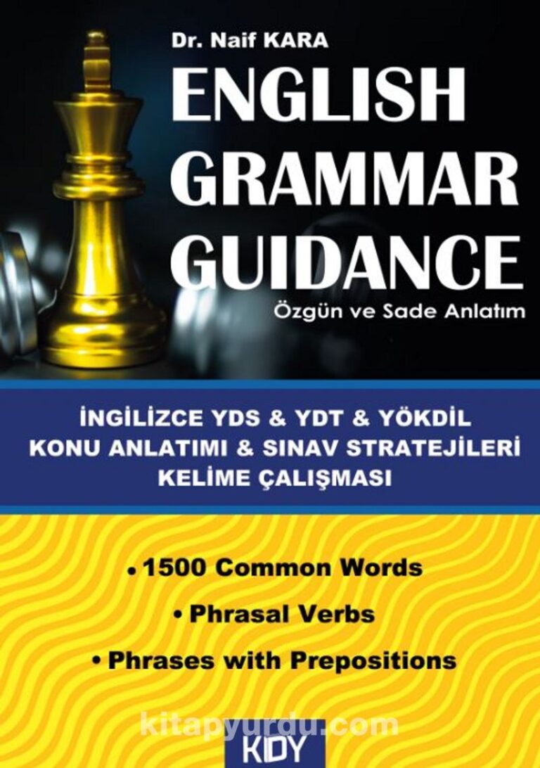 English Grammar Guidance Pdf İndir - KİTAPYURDU DOĞRUDAN YAYINCILIK (KDY) Pdf İndir