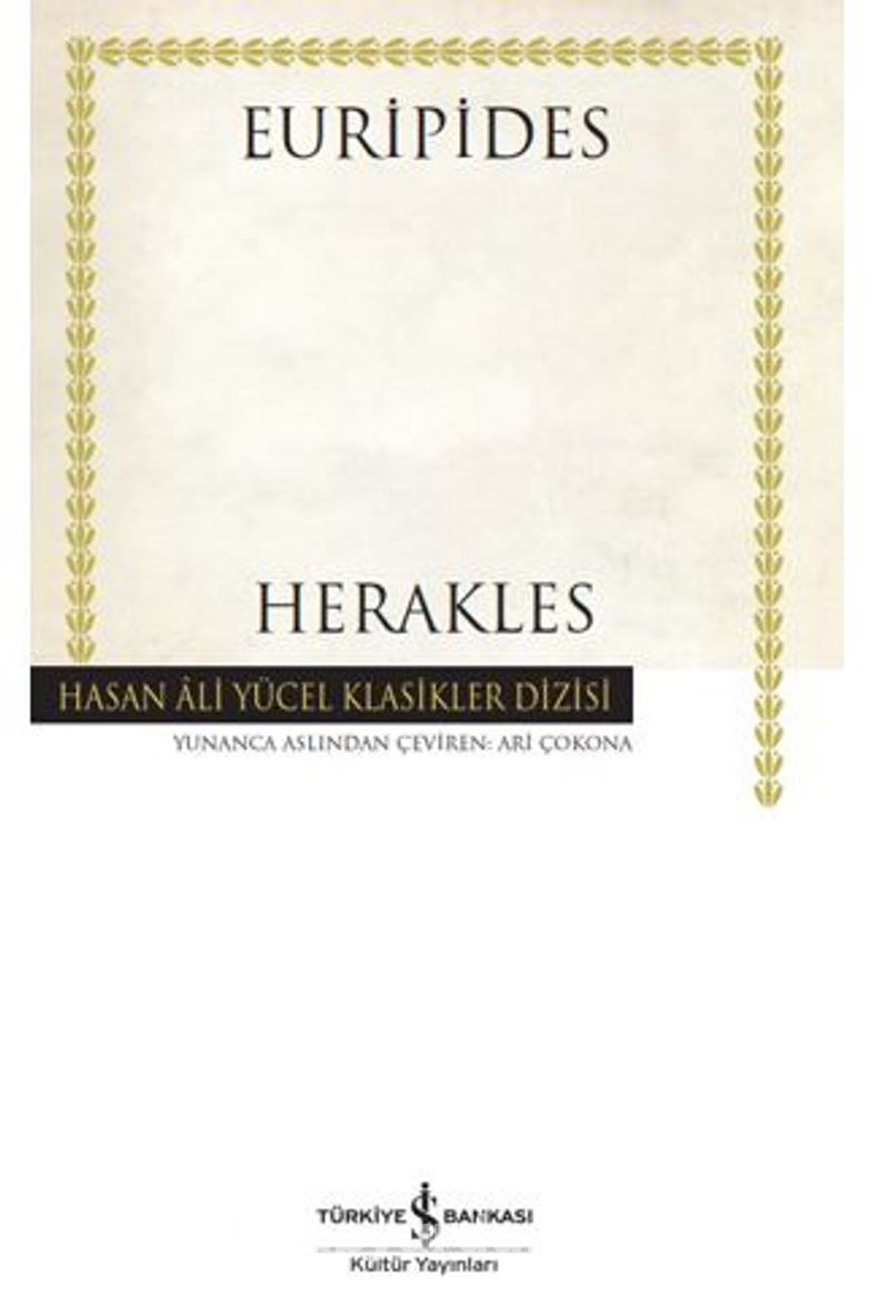 Herakles Pdf İndir - TÜRKİYE İŞ BANKASI KÜLTÜR YAYINLARI Pdf İndir