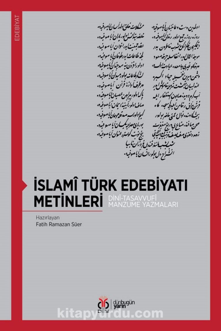 İslami Türk Edebiyatı Metinleri Pdf İndir - DBY YAYINLARI Pdf İndir
