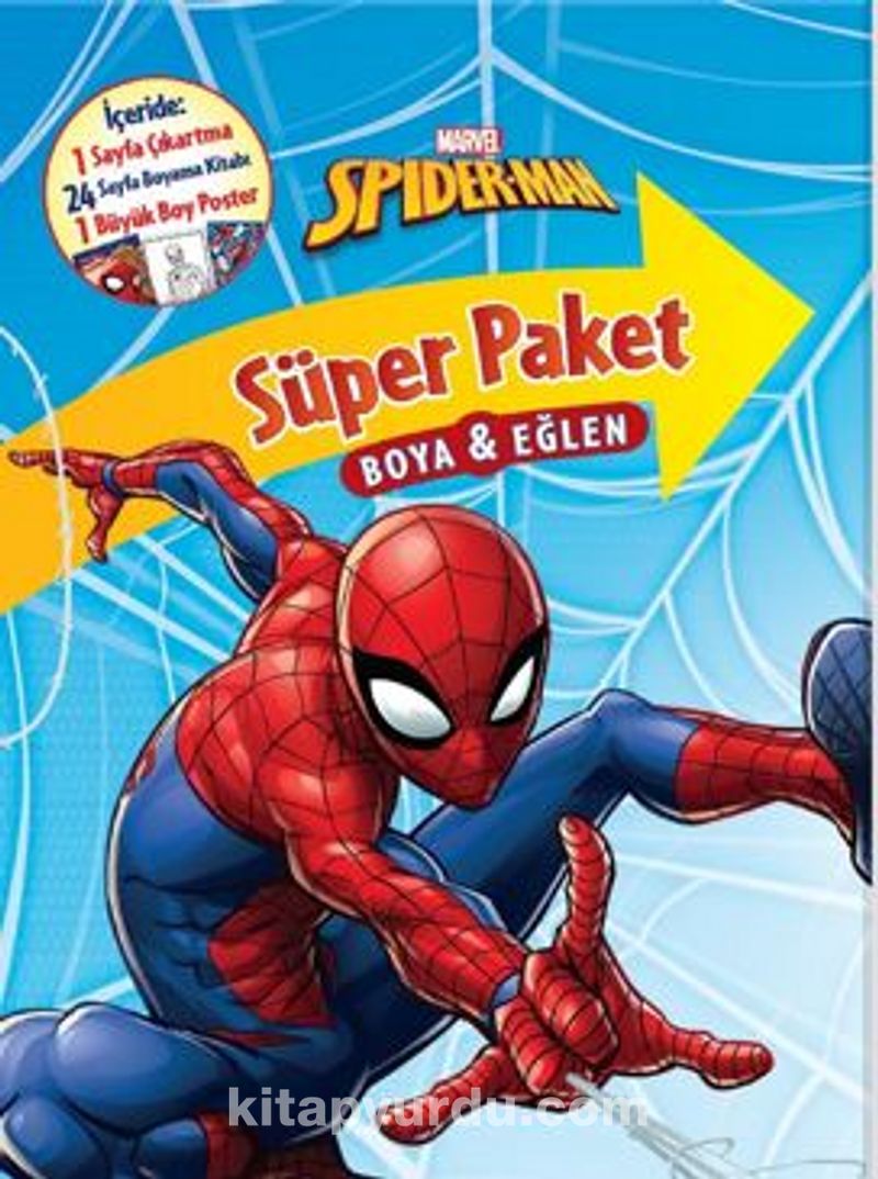 Marvel Spider - Man Süper Paket Boya ve Eğlen Pdf İndir - BETA KIDS - KAMPANYA Pdf İndir