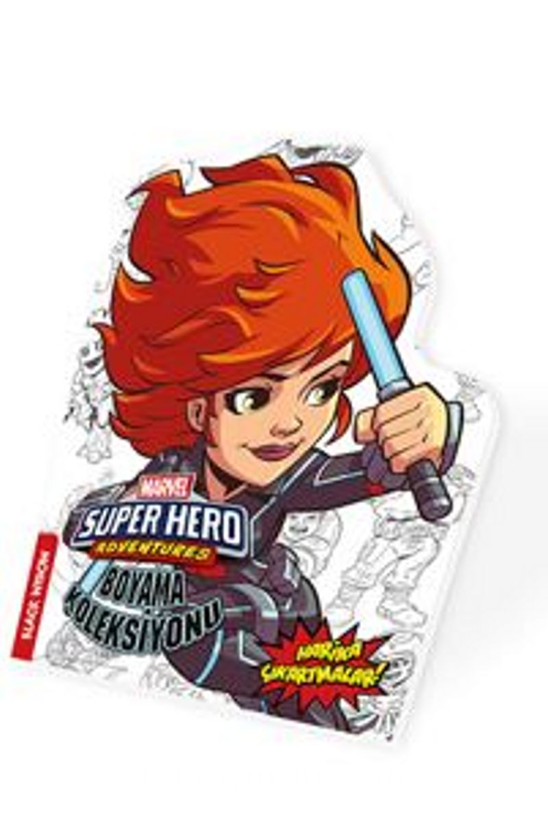Marvel – Super Hero Adventures Boyama Koleksiyonu – Black Wıdow Pdf İndir - BETA KIDS - KAMPANYA Pdf İndir