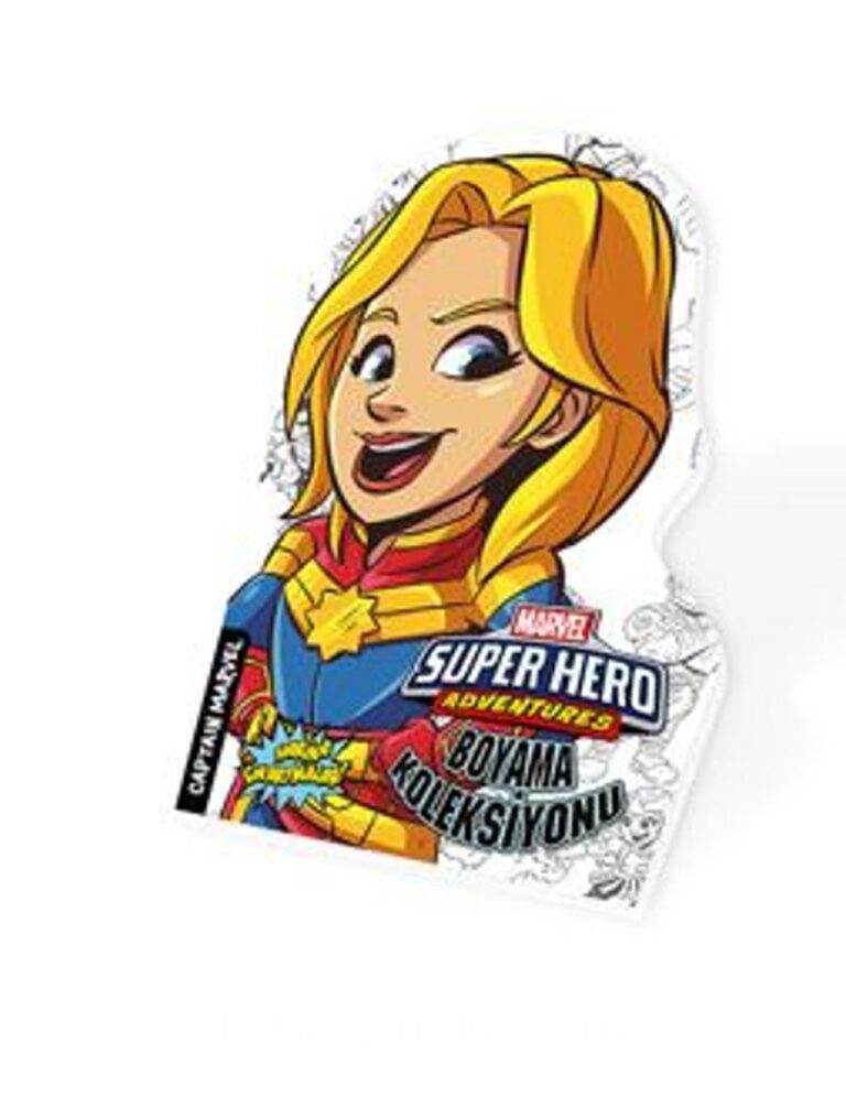 Marvel – Super Hero Adventures Boyama Koleksiyonu – Captaın Marvel Pdf İndir - BETA KIDS - KAMPANYA Pdf İndir