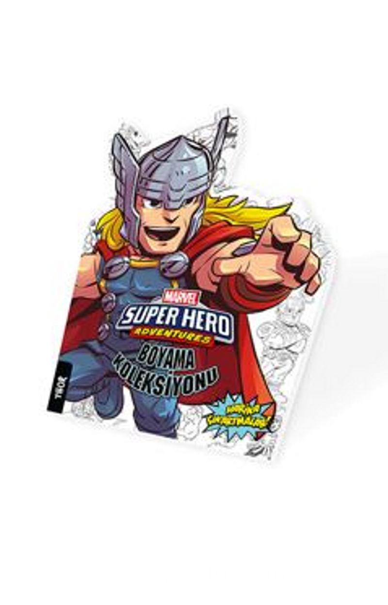 Marvel – Super Hero Adventures Boyama Koleksiyonu – Thor Pdf İndir - BETA KIDS - KAMPANYA Pdf İndir