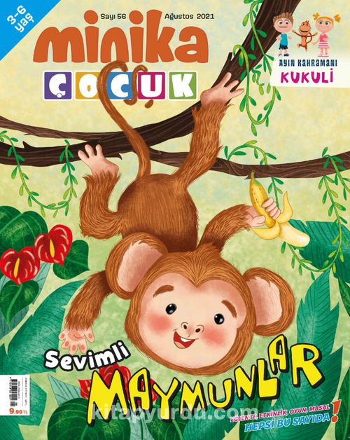 Minika Çocuk Aylık Çocuk Dergisi Sayı: 56 Ağustos 2021 Pdf İndir - MİNİKA ÇOCUK DERGİ Pdf İndir