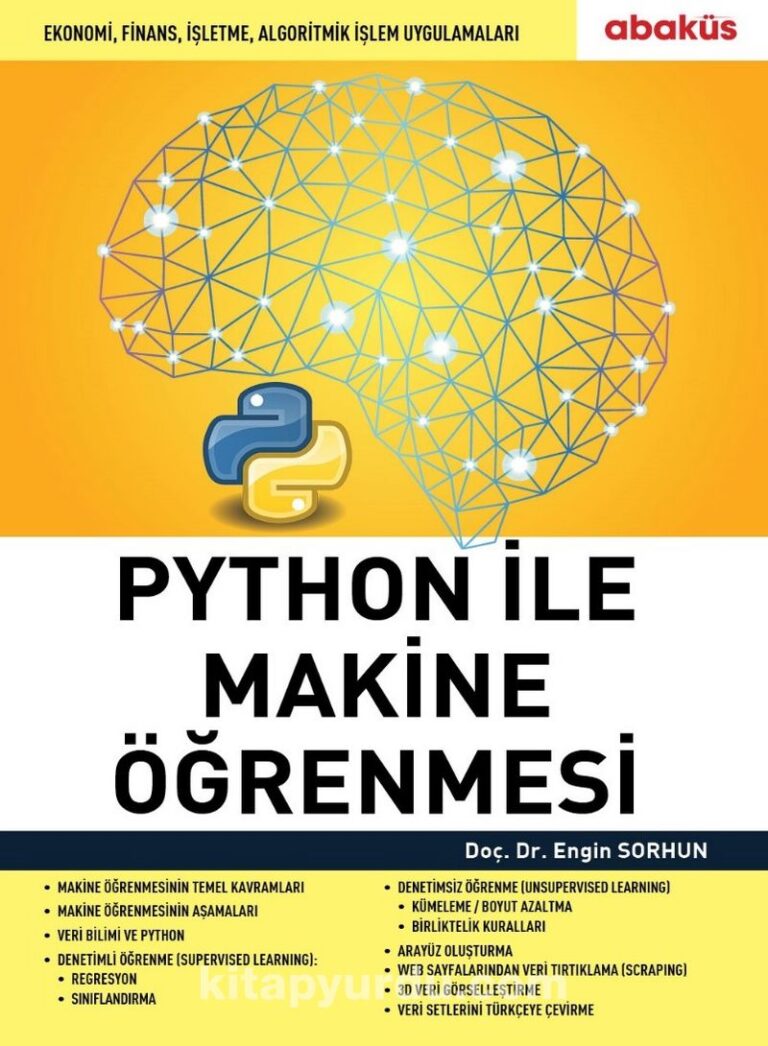 Python ile Makine Öğrenmesi Pdf İndir - ABAKÜS KİTAP Pdf İndir