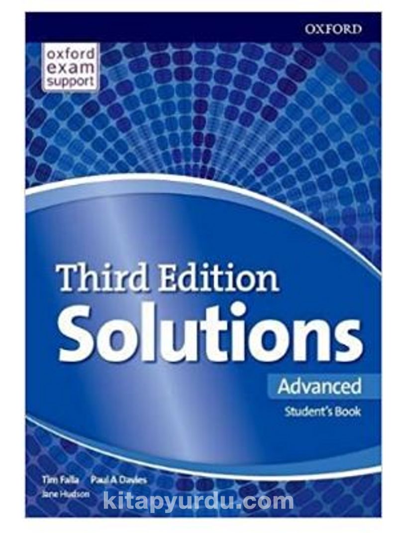 Solutions Advanced Student's Book Pdf İndir - OXFORD UNIVERSITY PRESS Pdf İndir