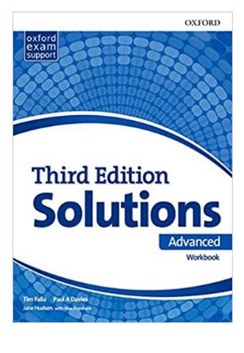 Solutions Advanced Workbook Pdf İndir - OXFORD UNIVERSITY PRESS Pdf İndir