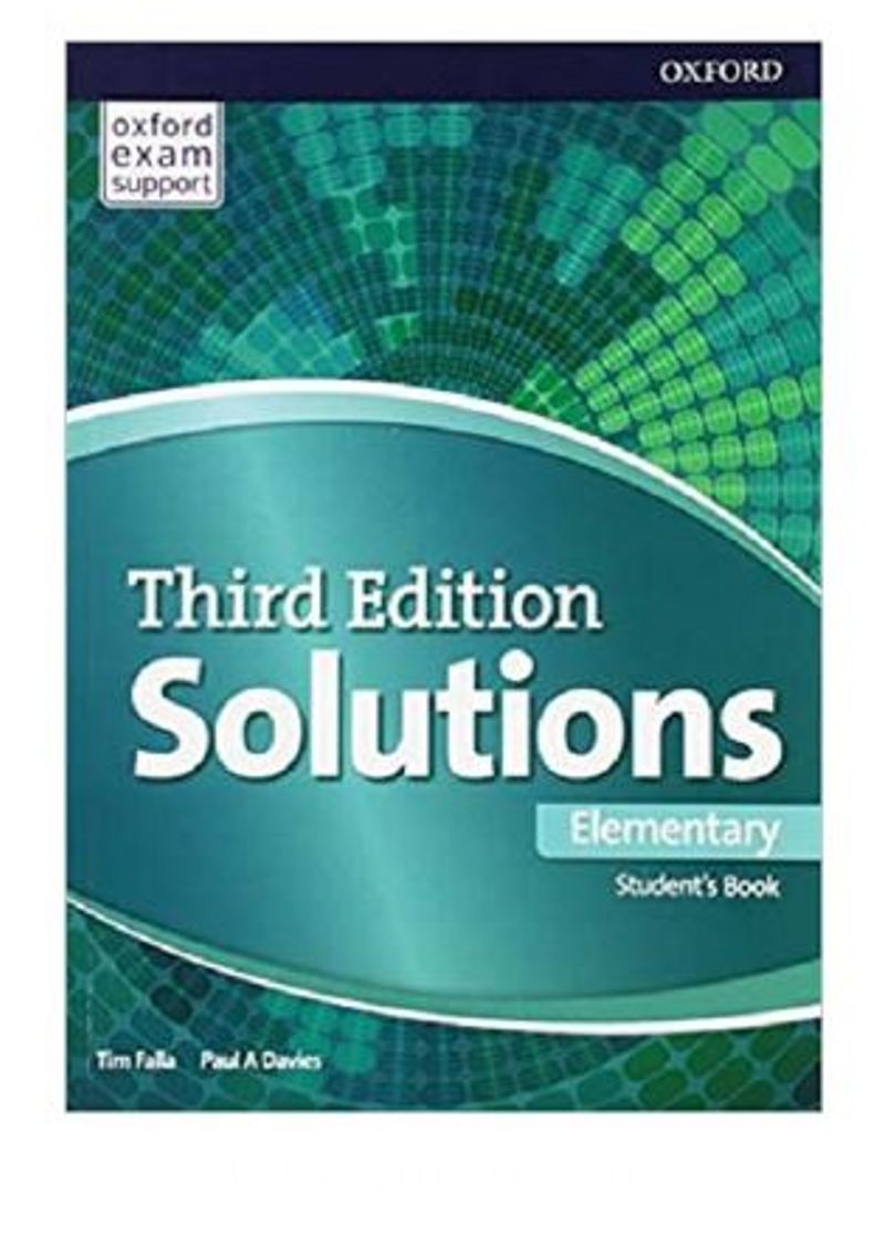 Solutions Elementary Student's Book with Online Practice Kit Pdf İndir - OXFORD UNIVERSITY PRESS Pdf İndir