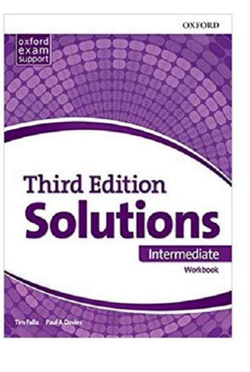 Solutions Intermediate Workbook Pdf İndir - OXFORD UNIVERSITY PRESS Pdf İndir