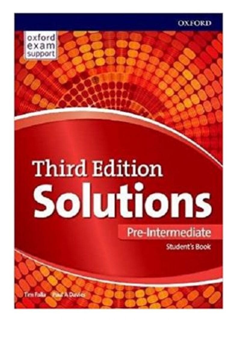 Solutions Pre-Intermediate Student's Book with Online Practice Kit Pdf İndir - OXFORD UNIVERSITY PRESS Pdf İndir