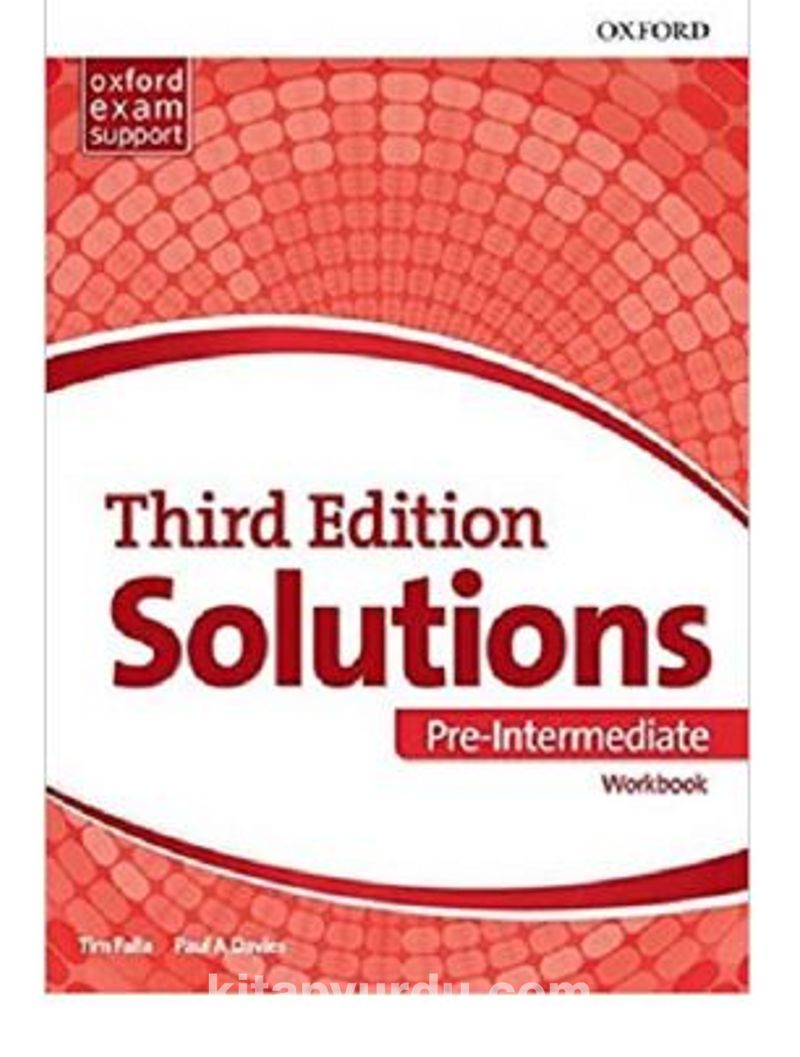 Solutions Pre-Intermediate Workbook Pdf İndir - OXFORD UNIVERSITY PRESS Pdf İndir
