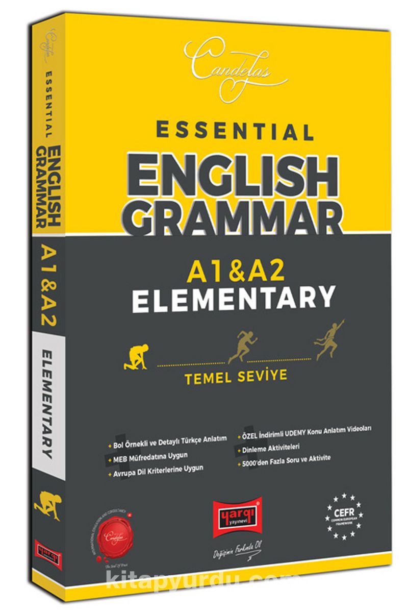 Essential English Grammar A1 A2 Elementary Temel Seviye Pdf İndir - YARGI YAYINEVİ Pdf İndir