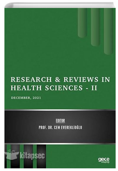 Research Reviews in Health Sciences II Gece Kitaplığı Pdf İndir **Ücretsiz